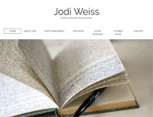 Tablet Screenshot of jodiweiss.net